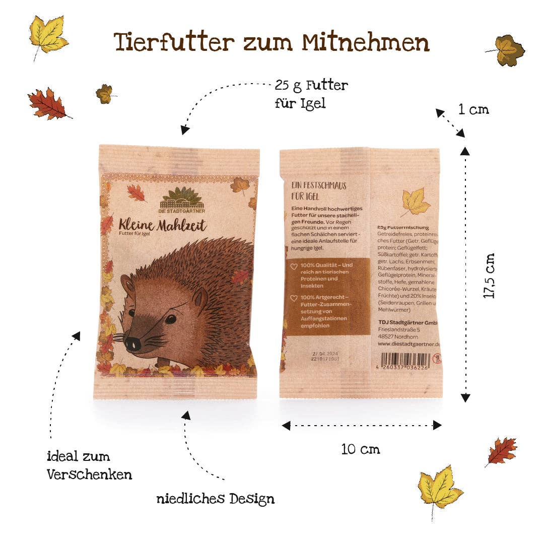TDJ Stadtgärtner GmbH - Wholesale Pet Food - Dog - Small meal hedgehog4