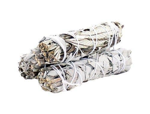 AWGifts Europe – pauzinho de incenso e pacotes florais por atacado – Smudges-20 - Smudge Stick - Sálvia Branca e Erva-Santa 10 cm0