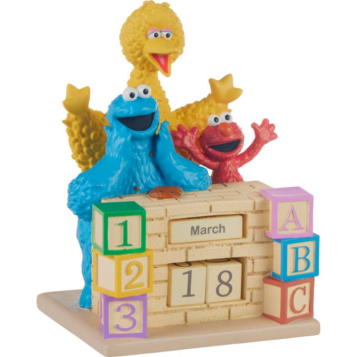 Precious Moments - Wholesale Calendar - Sesame Street Characters Perpetual Calendar