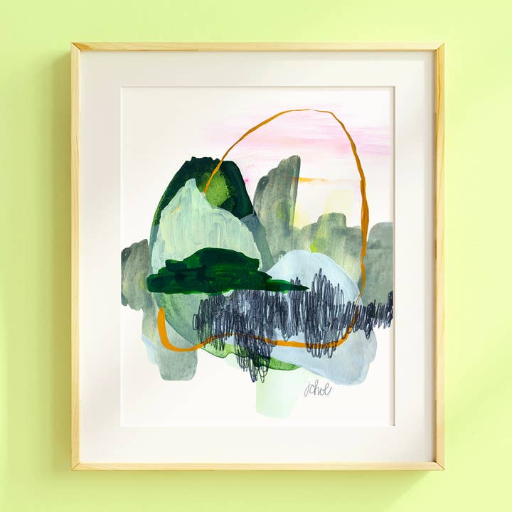 Juliann Choe - Wholesale Art Print - Yosemite Valley Art Print0