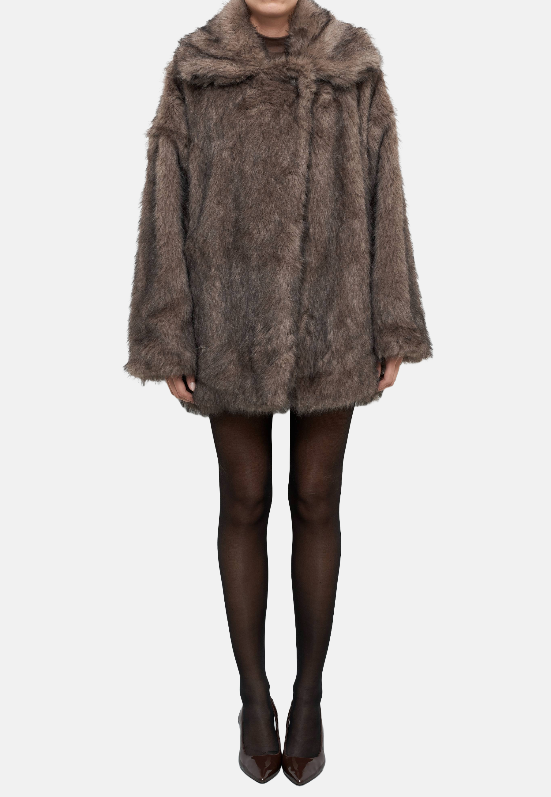 Ricano - Vente Veste – femme - Veste en fausse fourrure Lorenza pour femme4