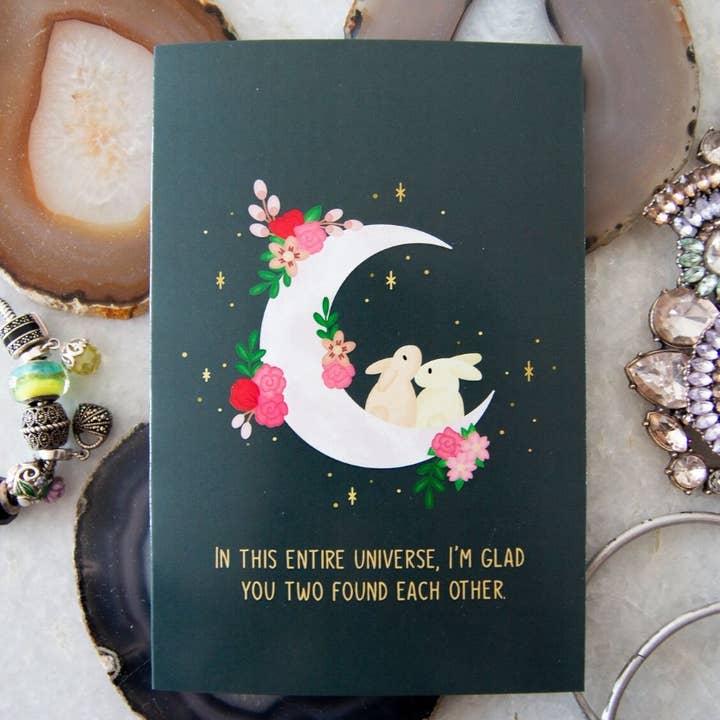 Engagement Card - Wedding Card - Found Each Other for wholesale by Science cobs