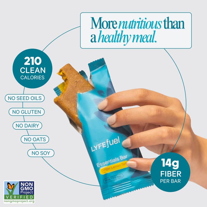 LyfeFuel - Wholesale Snack Bar - Essentials Nutrition Bar3