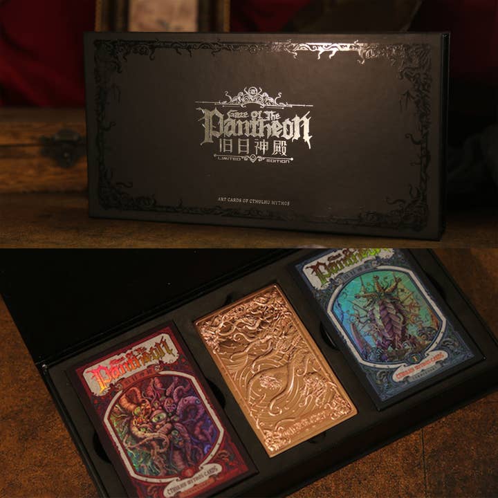 Vermilion Collection - Wholesale Tarot Cards - Gaze of the Pantheon Cthulhu Mythos Character Cards5