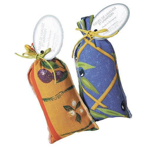 Nicolosi Créations - Wholesale Sachet - Bag of lavender and lavandin flowers Provencal fabric 20g