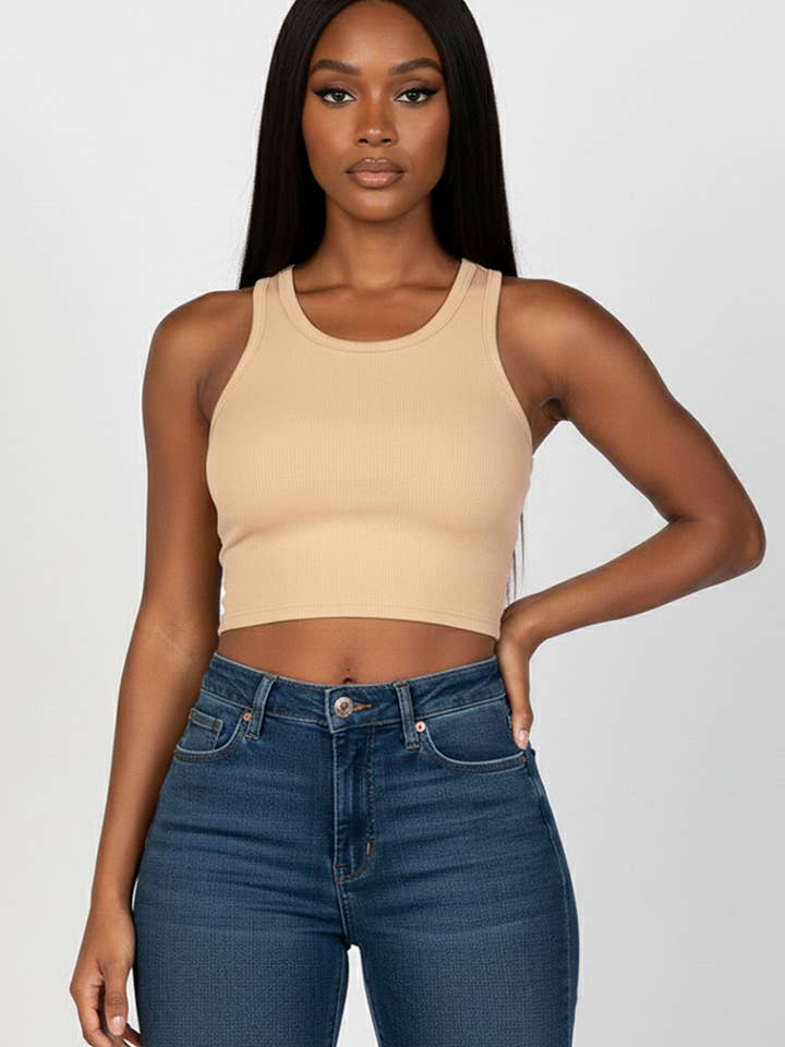 CAPELLA APPAREL - Wholesale Tanktop - Dames - Geribbelde tanktop6