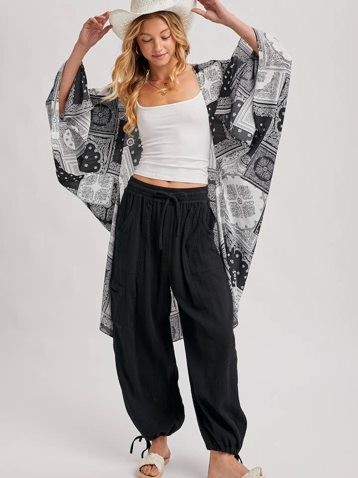Bluivy - Wholesale Pants - Women's - JOGGER HAREM DRAWSTRING PANTS7