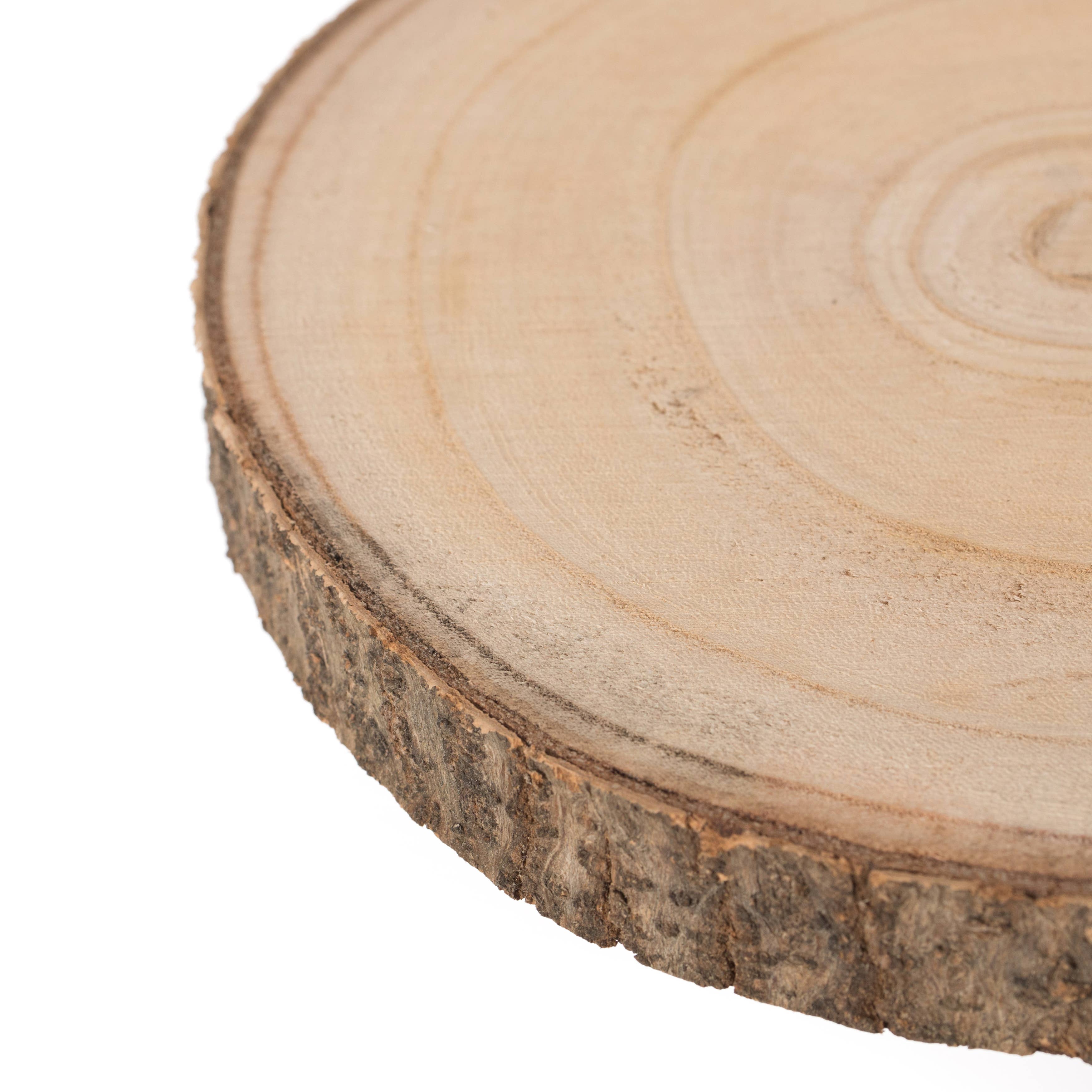 Quickway Imports – wholesale Decorative tray – Wooden Slice Tray Large Rustic Table Charger Centerpiece19