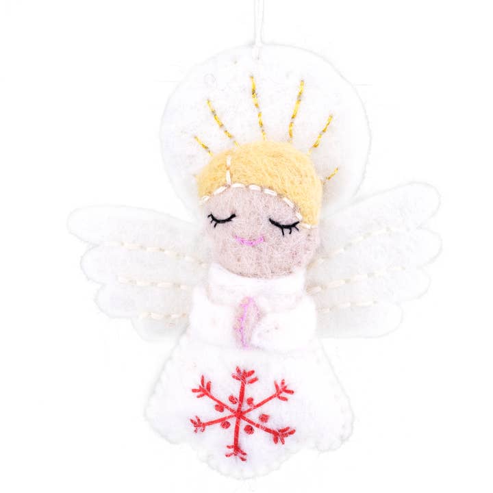 Snefnug Angel Ornam for engroshandel hos dZi Handmade