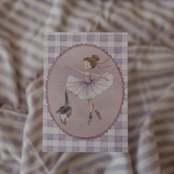 Appeloogje – Großhandel Grußkarten für den Alltag – Postkarte Ballerina3