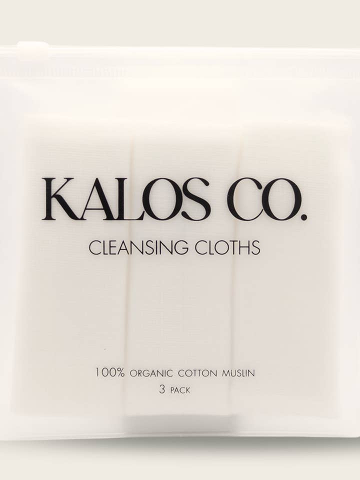 3 PACK CLEANSING CLOTHS for wholesale by KALOS CO.