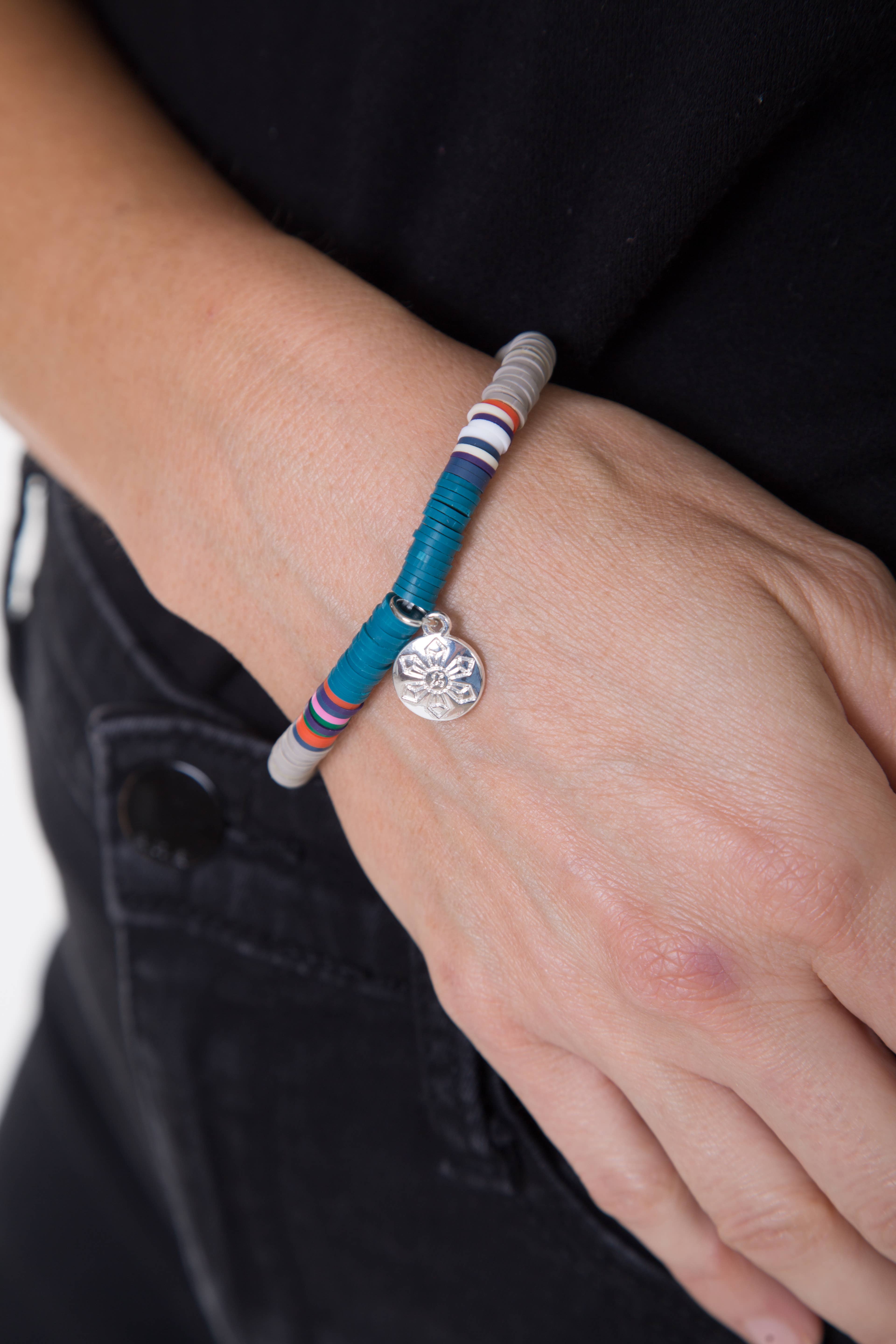 Kaleidoscope Accessories - Wholesale Jewelry Set - Multi-Color Katsuki Beads Earth Tones Assortment Bracelets1