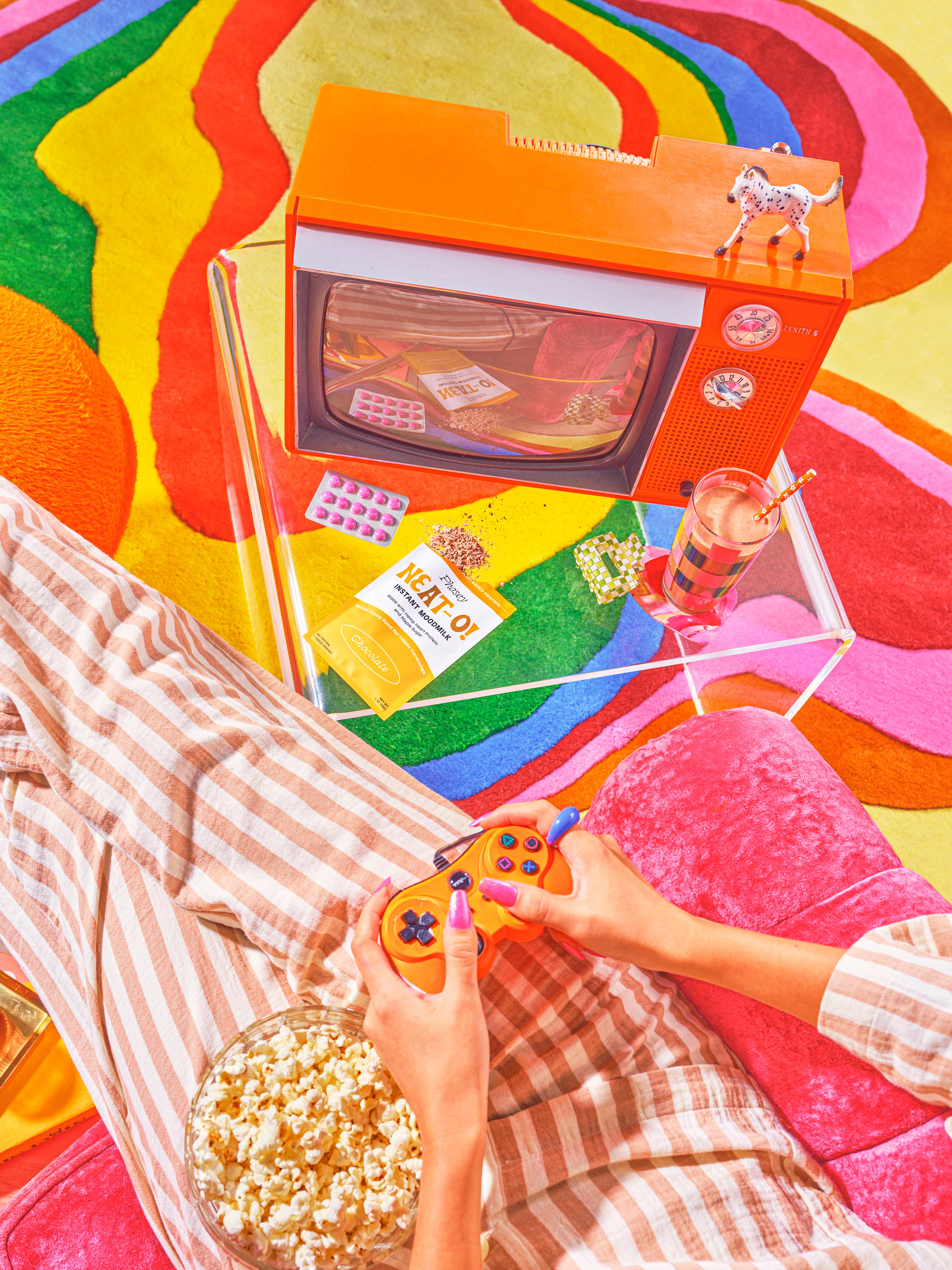 Phasey – wholesale Hälsodryck i pulverform – Phasey Chocolate Neat-O! Instant Moodmilk - växtbaserat protein för humör och stress2