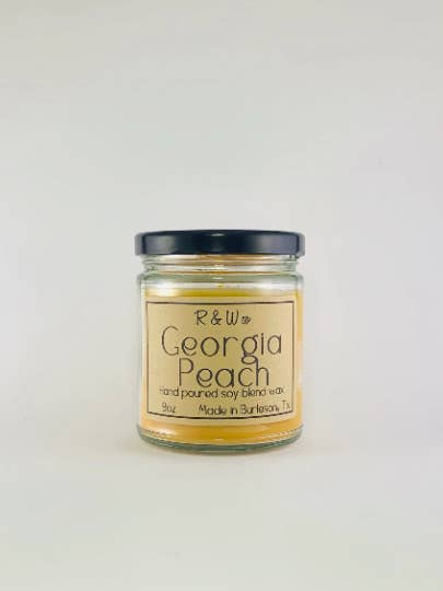 Velas Georgia Peach para venta al por mayor de R&W Company LLC