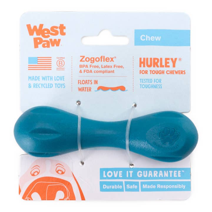 West Paw - Wholesale Pet Chew Toy - Dog - *2025 Holiday* Hurley® Dog Toy for Chew, and Fetch 1