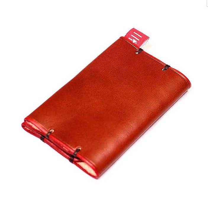 Portafoglio Inferno Slim Card- cammello e rosso per la vendita all'ingrosso da parte di Être - Bracelets & Accessories