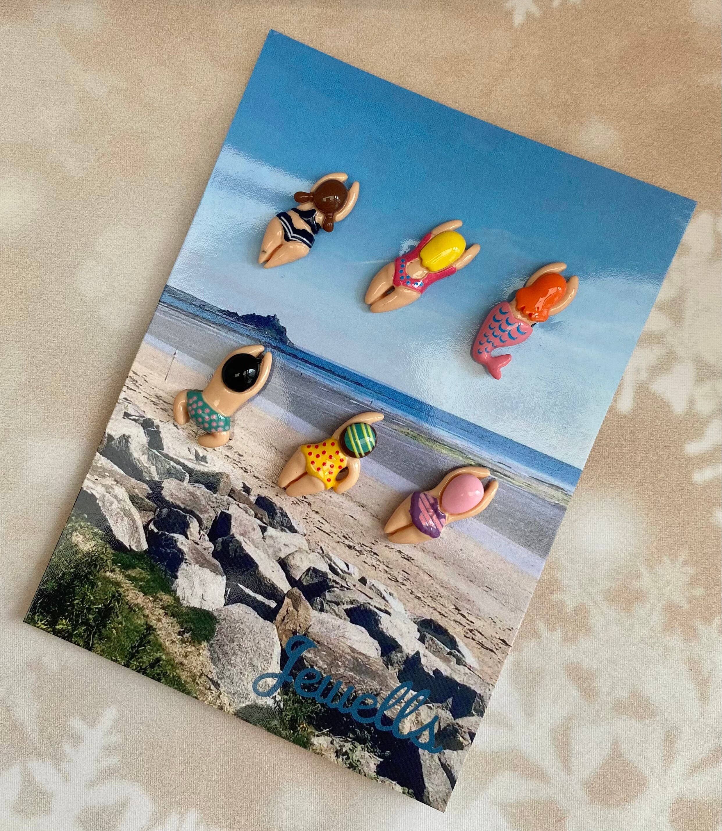 Jewells – wholesale Magnet – Swimmer Swimming Fridge Magnets - set of 6 or individual4
