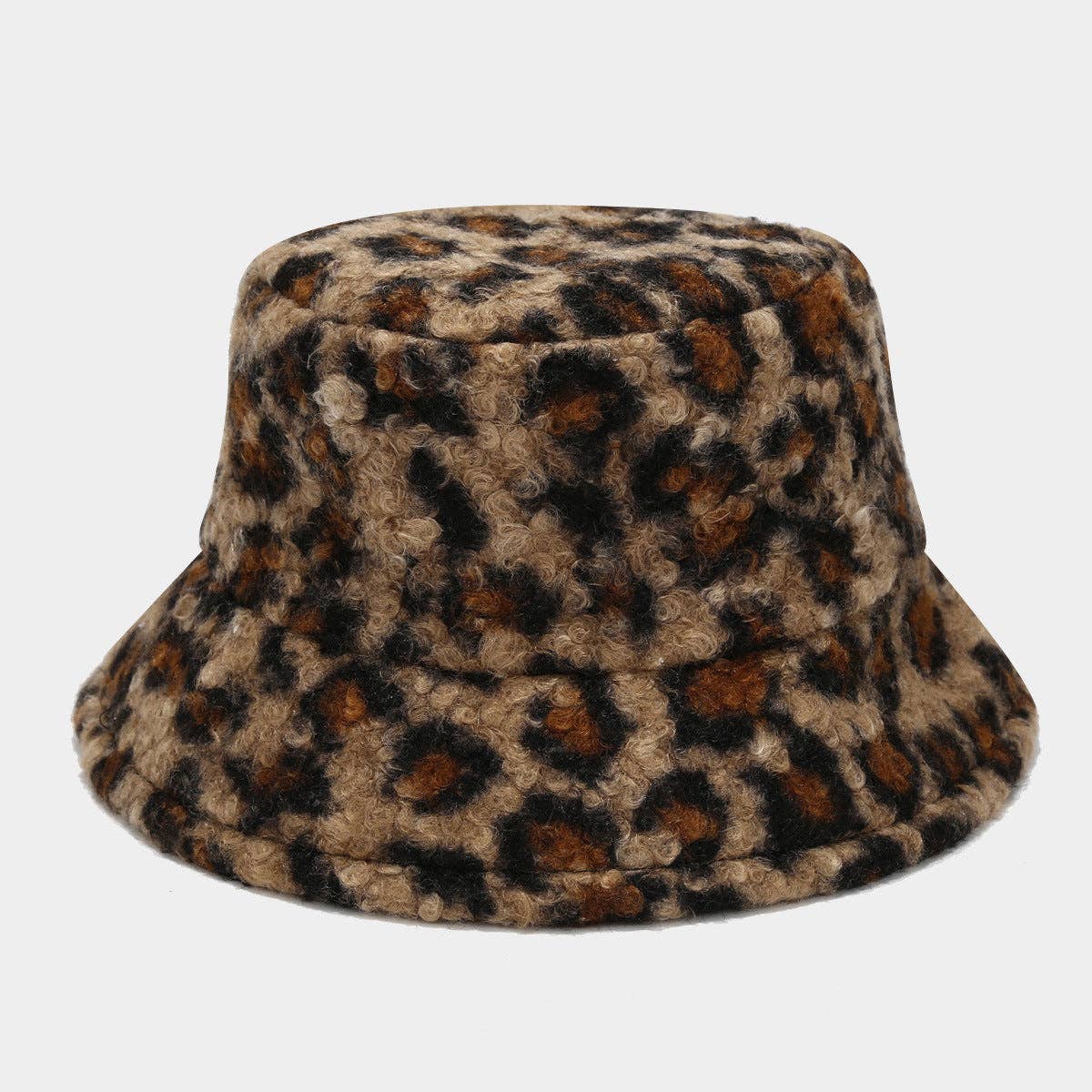 Dipped Shop - Wholesale Bucket Hat - Women's - Vintage Fuzzy Plush Thick Warm Bucket Hat DP25G74310