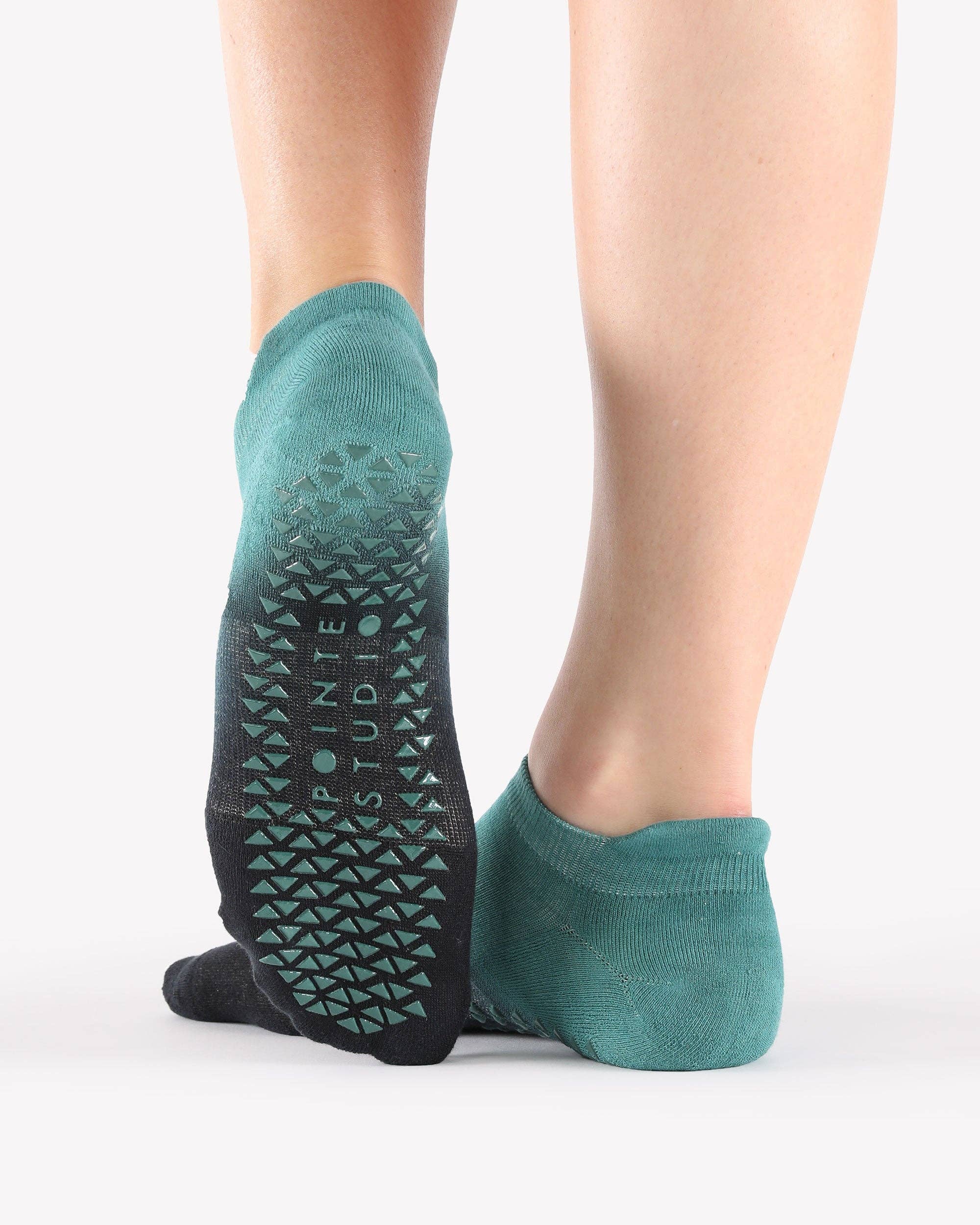 Pointe Studio - Wholesale Sokken - Dames - Dames Nina Strap Grip Sok – Antislip Katoenmix voor Pilates & Barre1