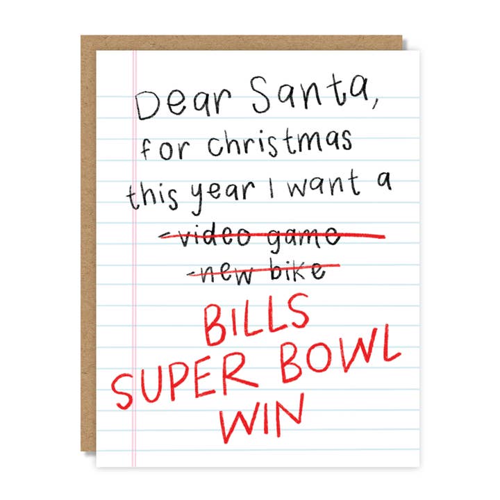 Dear Santa for wholesale by Tiny Buffalo Designs Co.