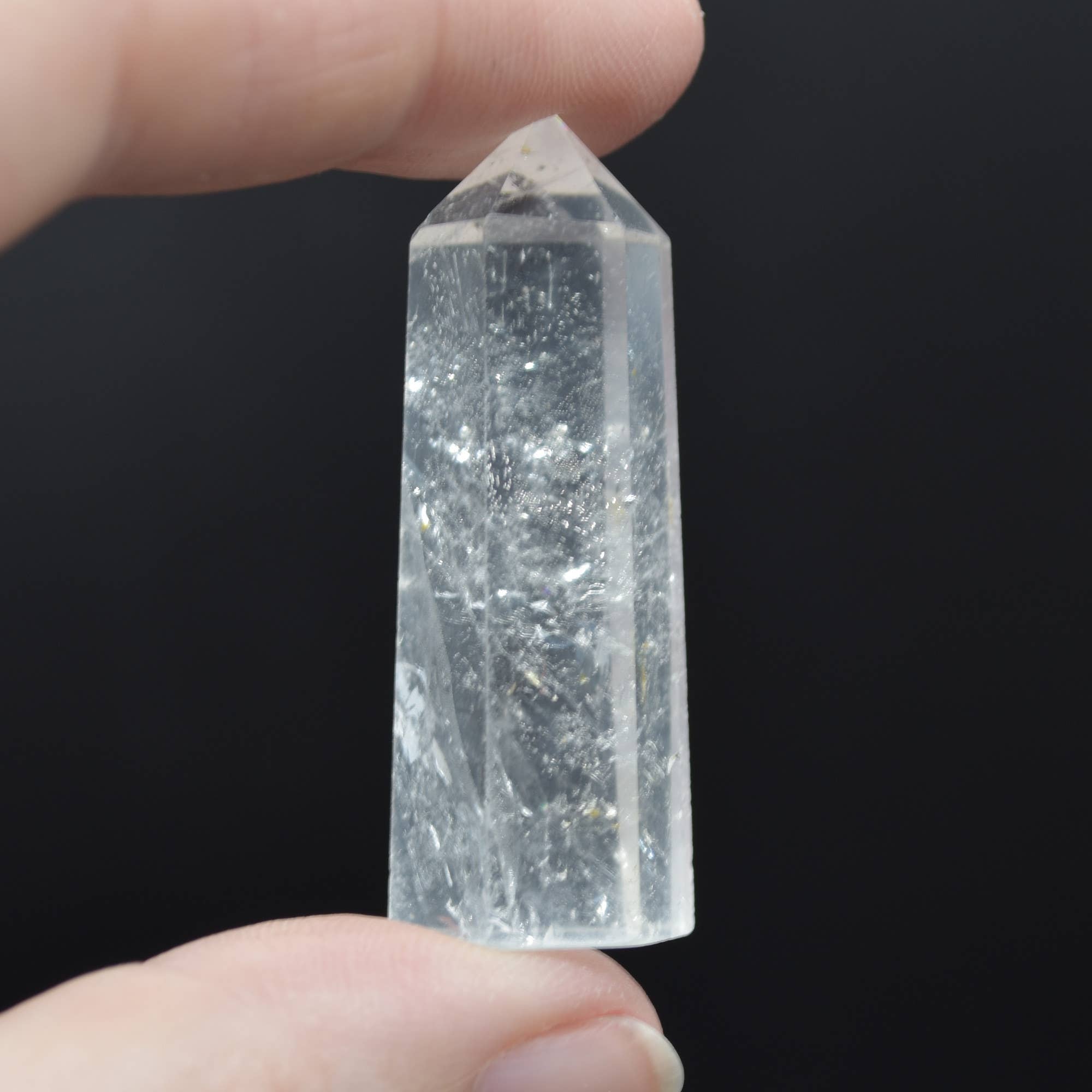 Calder Crystals - Wholesale Spiritual Stone/Crystal - Clear Quartz Crystal Point, Tower, Wand - Choose Size6