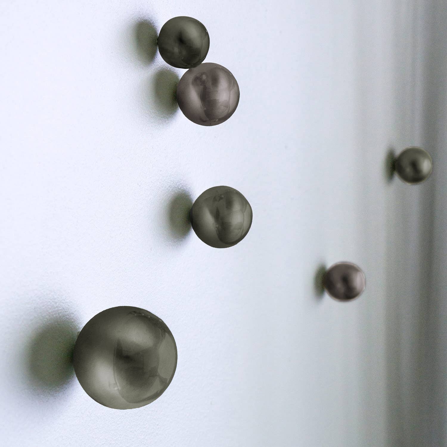 Gold Leaf Design Group – Engroshandel 3D-vægkunst – Wall Play™: Orb, Mica Mat, Sæt/100