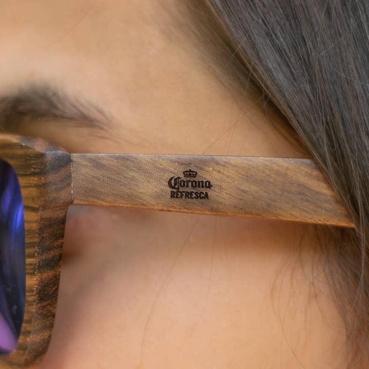Okuso Custom Gifts - Wholesale Sunglasses - Unisex - Personalized Dyed Bamboo Sunglasses Custom Engraved Glasses2