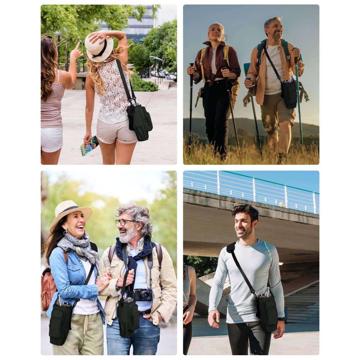 wandf - Wholesale Crossbody Bag - Unisex - Water Bottle Holder Pouch with Phone Pocket Cup Sling Bag21