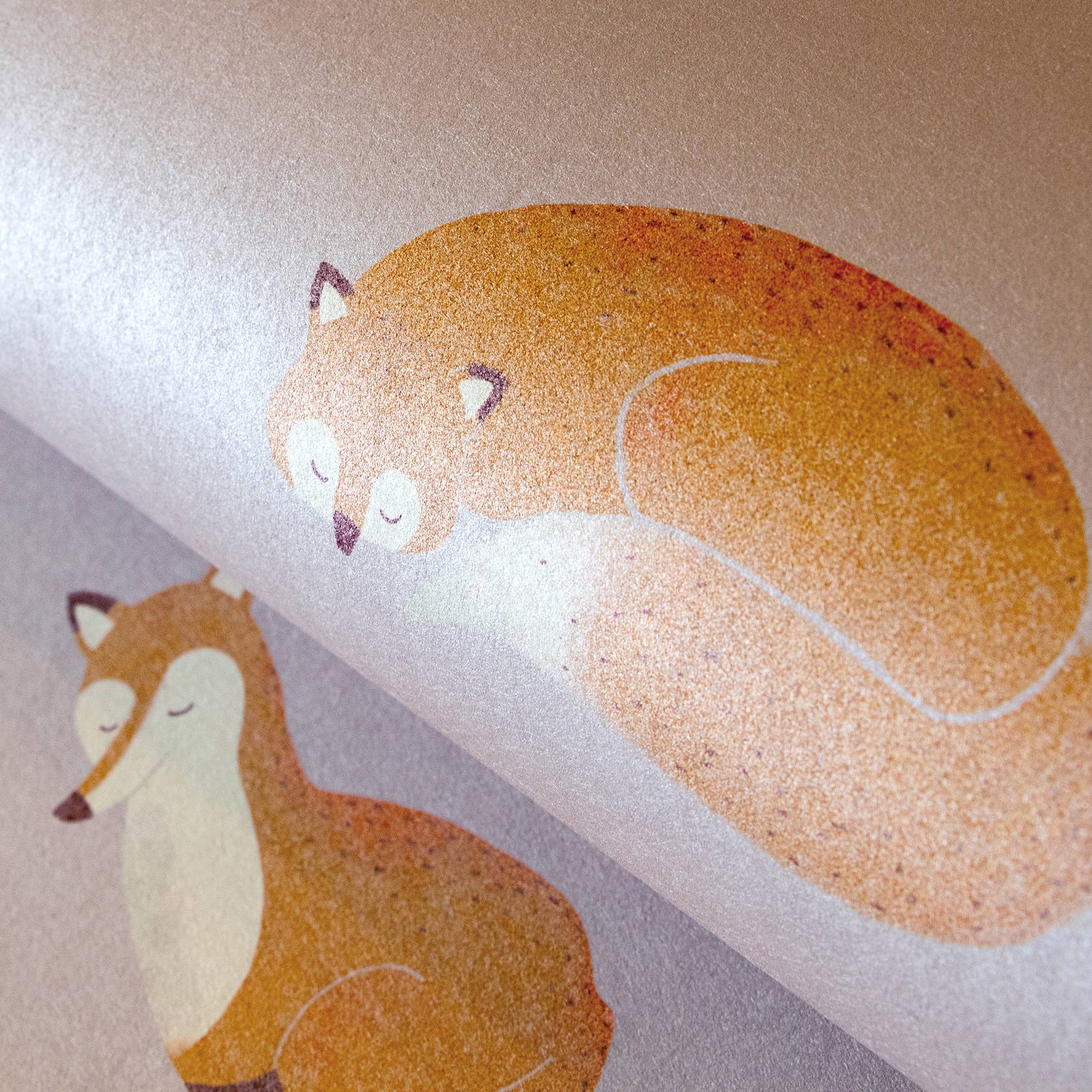 Galerie Wallcoverings - Wholesale Wallpaper - Great Kids Collection Smooth Glitter Friendly Foxes14