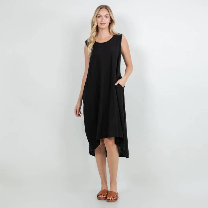 Ellie Dress-With Pockets * In Stock for wholesale by Cottonways