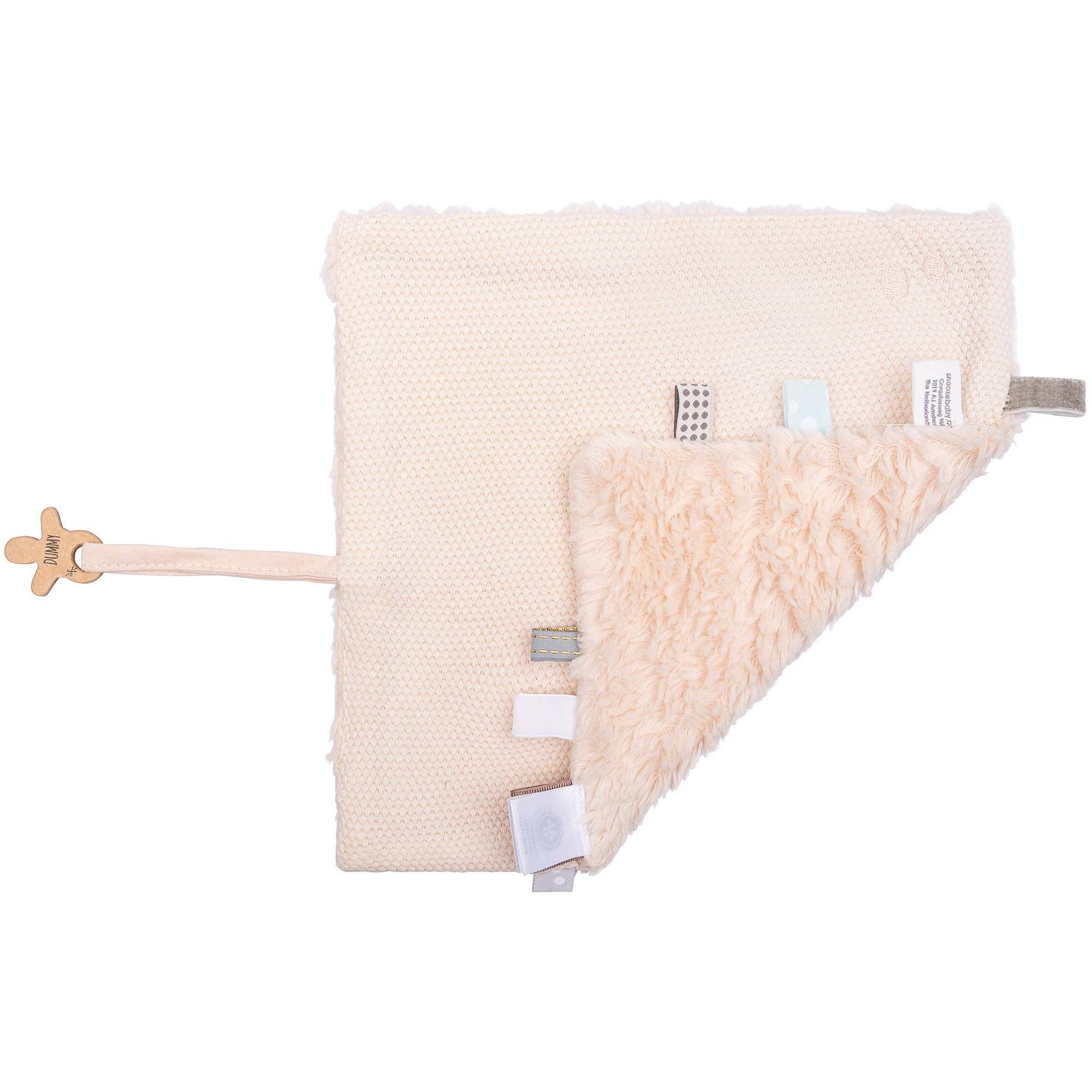 Snoozebaby – Engroshandel Hyggetæppe - Baby – Nusseklud 25x25 cm Peach Blush3