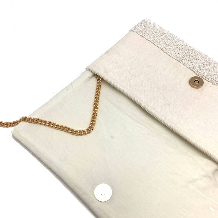 Ole – Engroshandel Clutch - Dame – BRIDE Håndlavet koblingstaske med perler2