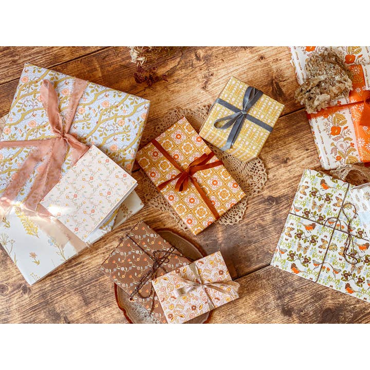 re:mused studio - Wholesale Flat Wrap - Petalcraft Gift Wrap Sheet-Double Sided11