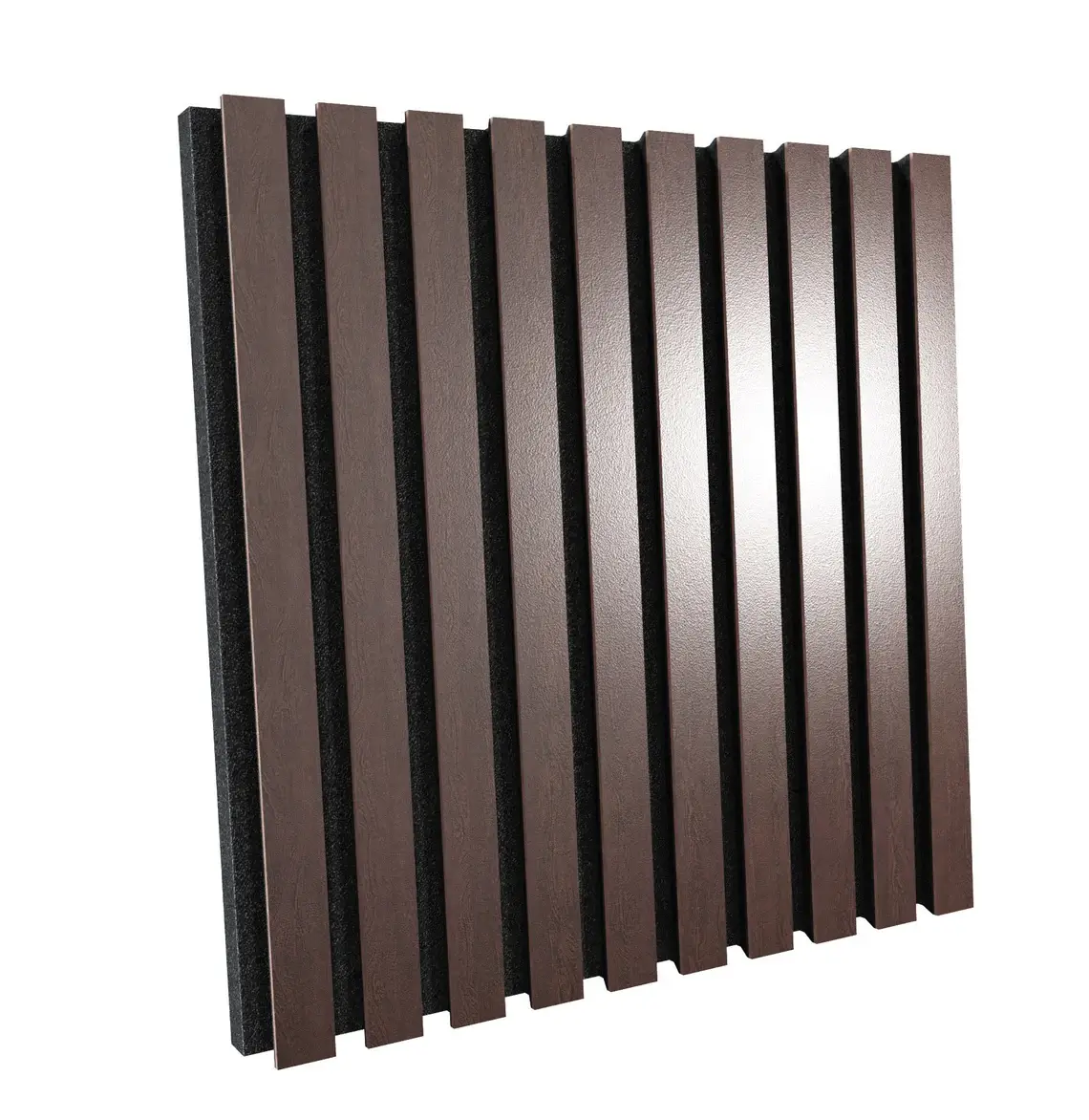 ATB-Sound sp. z o. o. – Painel decorativo por atacado – Painéis acústicos de madeira «Pole» | 50x50x5 cm | Absorção sonora6