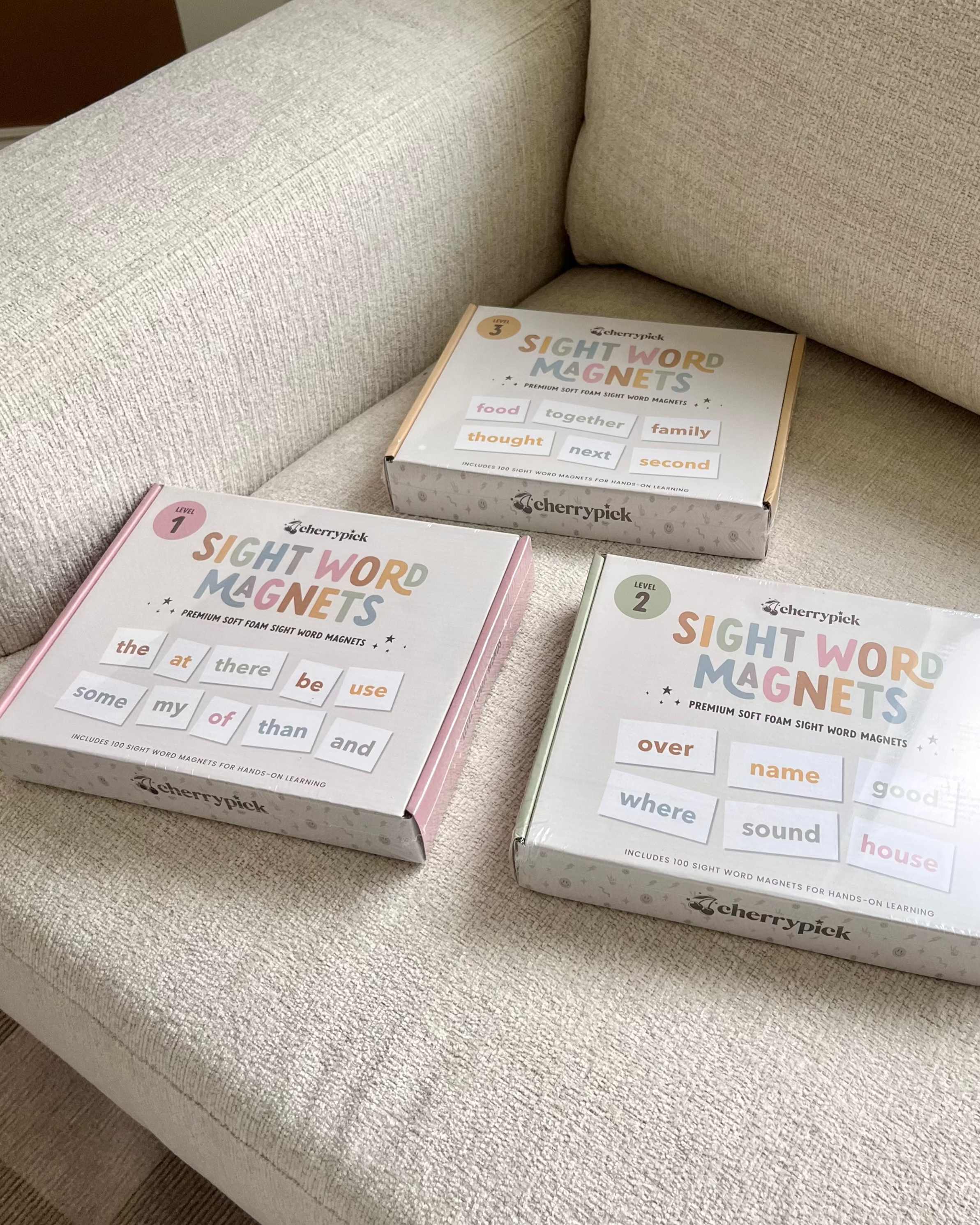 Cherrypick - Wholesale Learning Cards - Kids & Baby - Sight Word Magnets for Early Reading & Literacy5