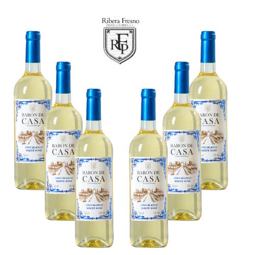 Maargo Food & Wine Wholesale - Wholesale White Wine - Baron de Casa White Blend 6X75cl 12%Vol.1