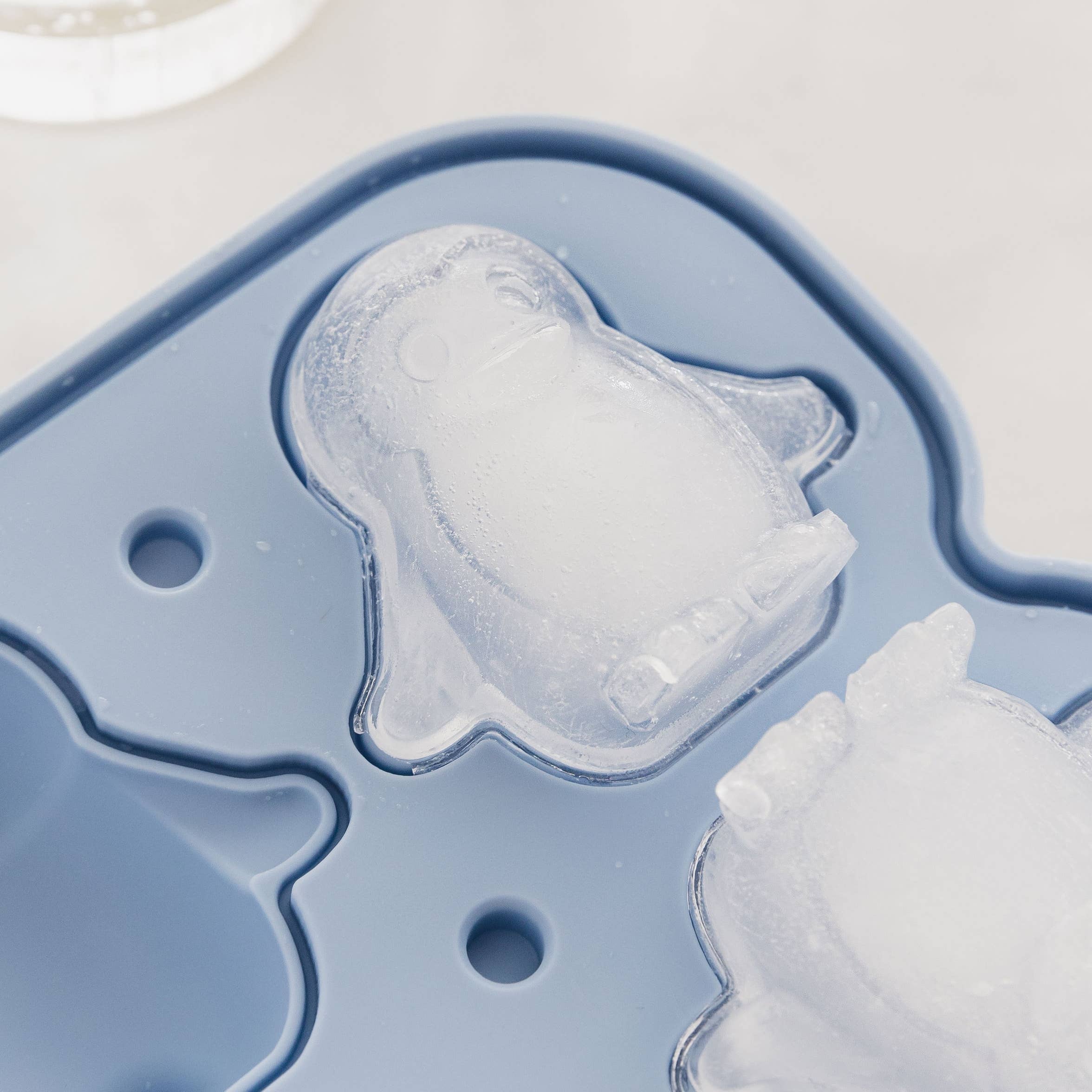 UBERSTAR – Engroshandel Isbakke/form – Silikone 3D Pingvin Isterningebakke1