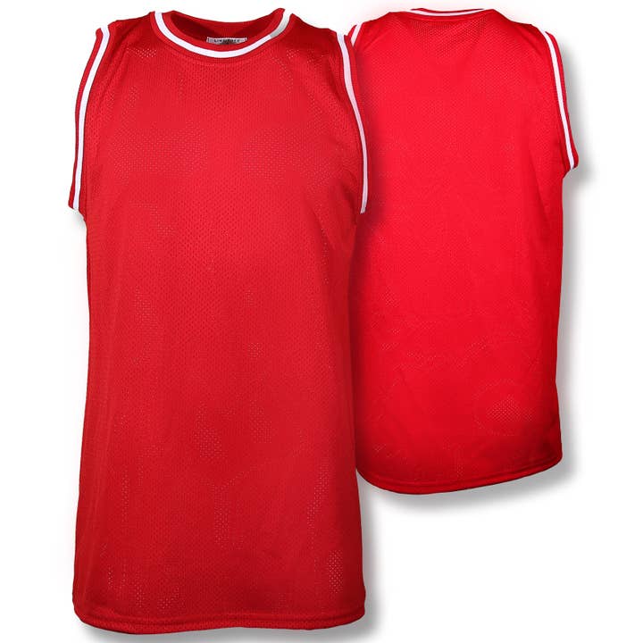 Lime Tree Clothing Inc. - Wholesale Team sports jersey – Men's - Basketball Jersey Heavyweight Mesh Hip Hop Baggy Style S-3XL16