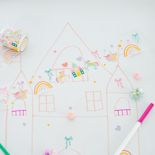 MagicPlaybook - Wholesale Sticker - Kids & Baby - Unicorn Washi Stickers -Over 200 Magical Decorating Stickers4