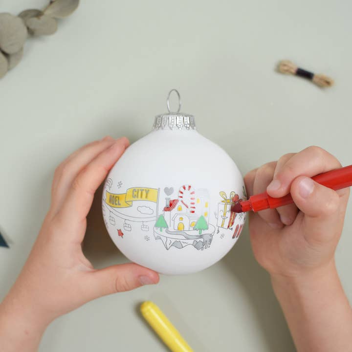 Baubels - Wholesale DIY Craft Kit - Kids - DIY Christmas ball coloring kit2