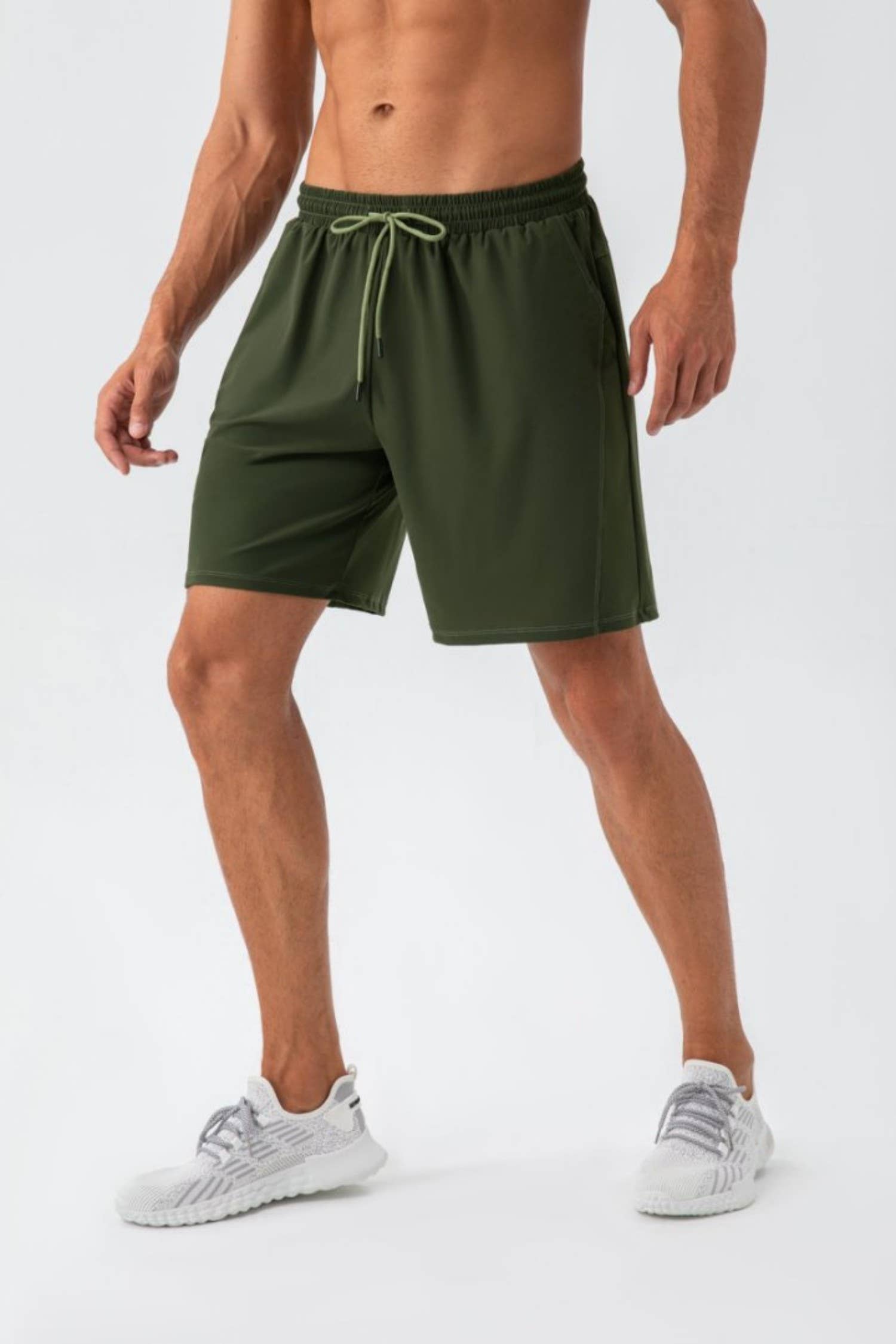 Active by Anna-Kaci - Wholesale Athletic Shorts - Men's - Lightweight Athletic Training Shorts with Elastic Waistband12