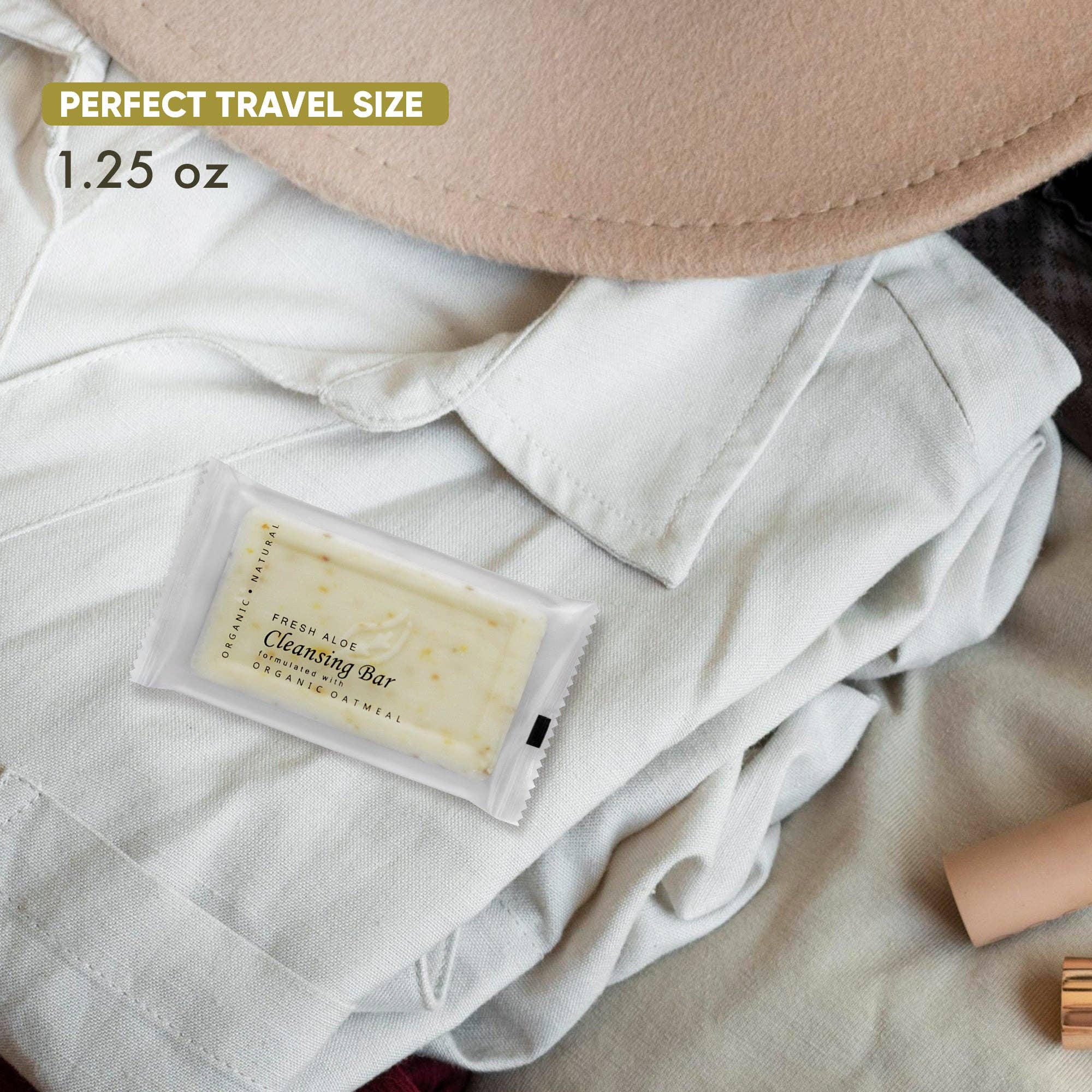 Diversified Hospitality Solutions - Wholesale Bar Soap - Diversified Hospitality White Aloe Vera Bar Soap, Travel Size Hotel Amenities, 1.25 oz (Case of 288) (1.25 oz.)4