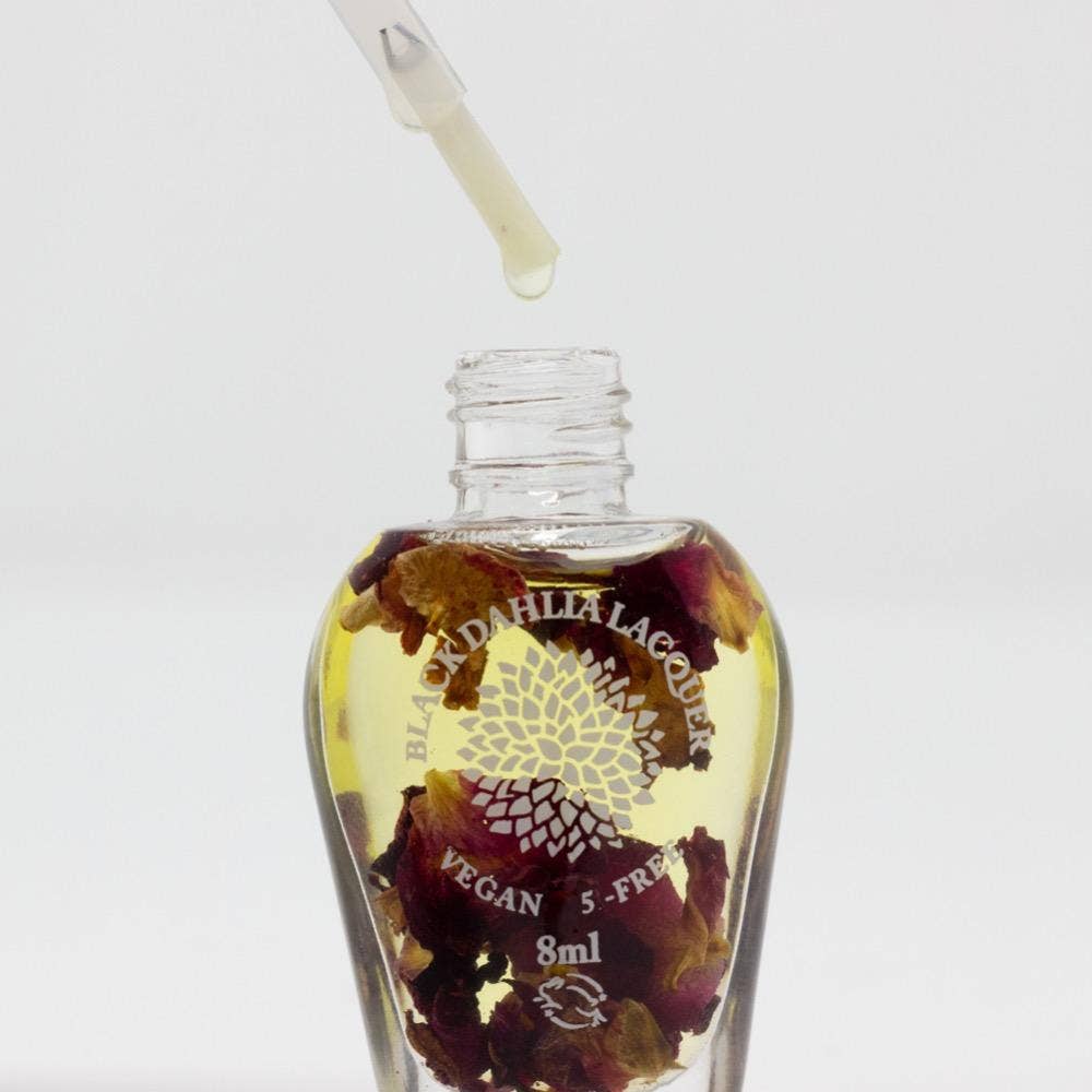 Black Dahlia Lacquer - Wholesale Cuticle Oil - Full Bloom - Cuticle Oil1