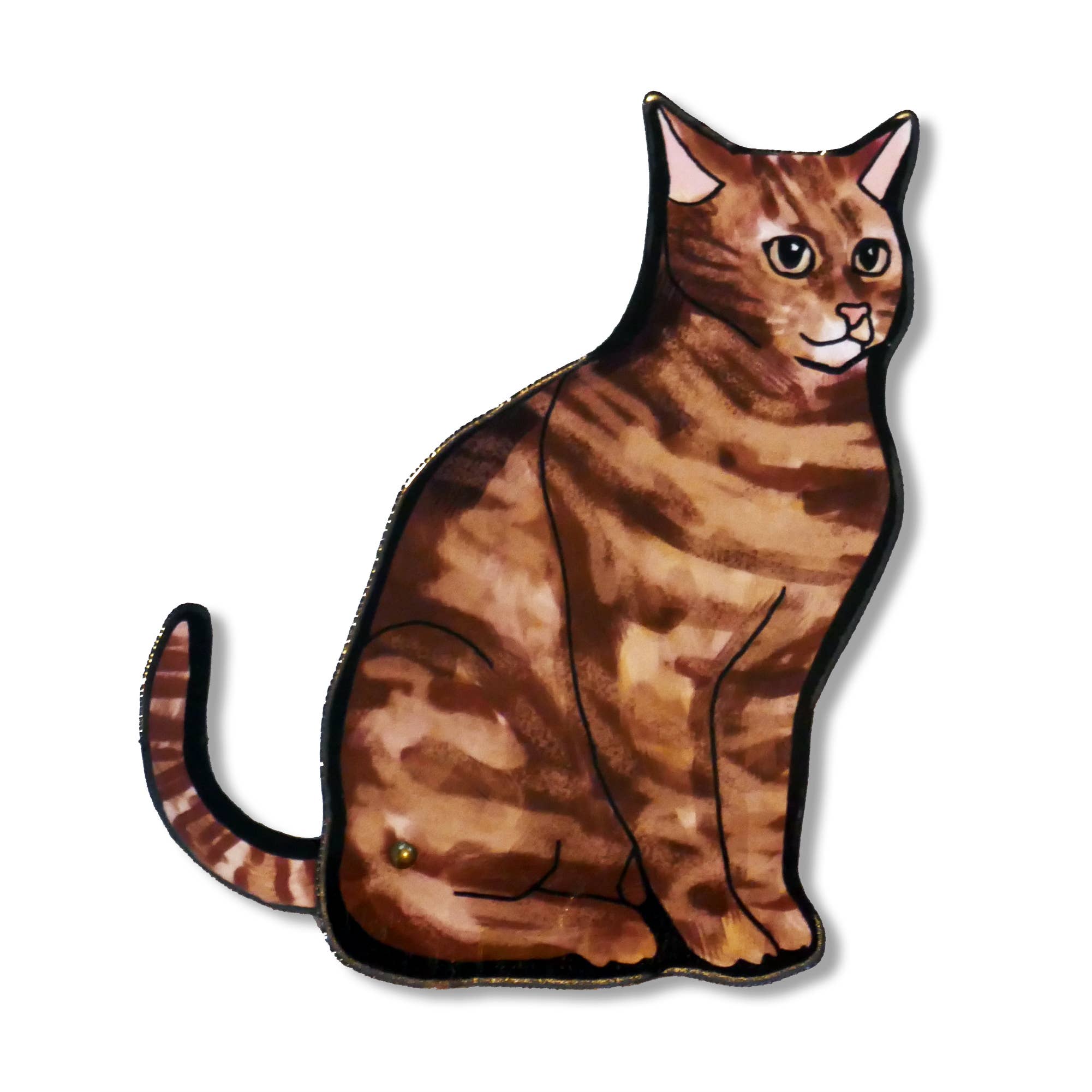 THE PAPER IDOLL – wholesale Magnet – Set of 3 Articulated Cats Fridge Magnets Cat Kitchen decor9