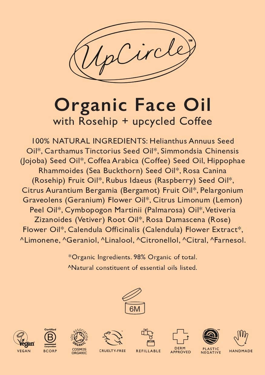 UpCircle Beauty UK – wholesale Eye cream/gel – UpCircle Ingredient Cards for Wholesale Bulk Refills6