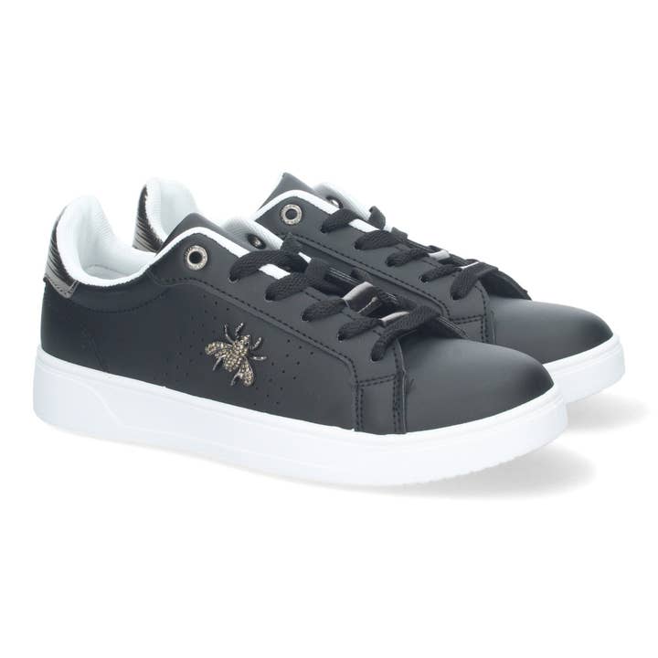 Ténis Desportivos Casuais Pretos de Plataforma para Mulher por atacado de Brideluxe Mayorista