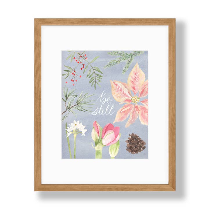 Winter Art Print for wholesale by Kathryn Voss Design