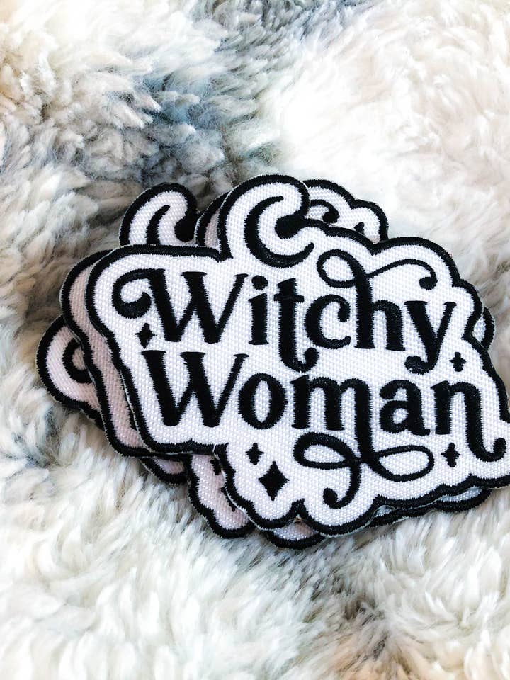Patch Witchy Woman per la vendita all'ingrosso da parte di Eclectic Witch Prints