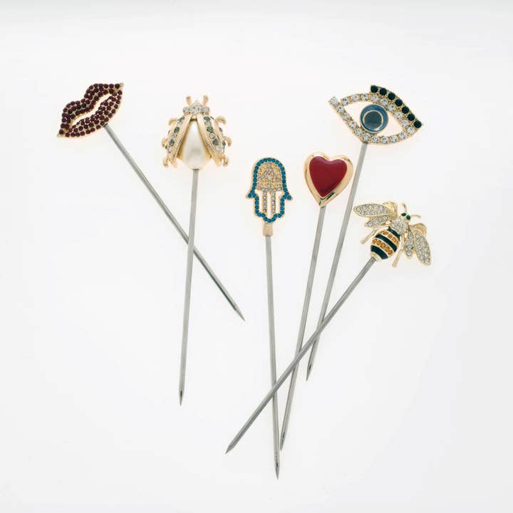 Joanna Buchanan - Wholesale Cocktail Pick - Lucky charm cocktail picks5