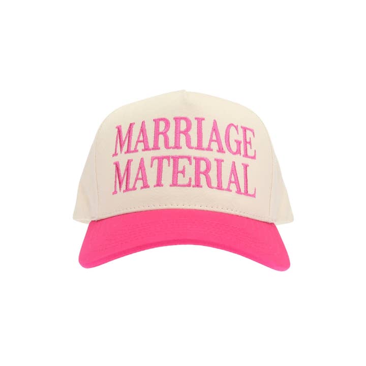 C.C Beanie - Wholesale Trucker Hat - Women's - Marriage Material C.C Embroidered Trucker Hat TCM0002